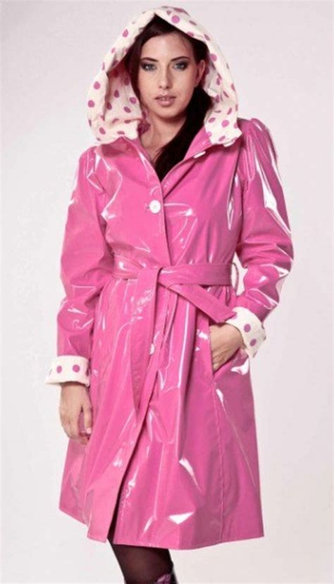 gucci pink latex raincoats|Coats and Jackets for Women .